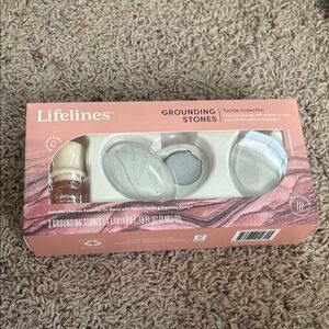 NEW Lifelines Grounding Stones with Citrus Grove Focus Essential Oil Blend